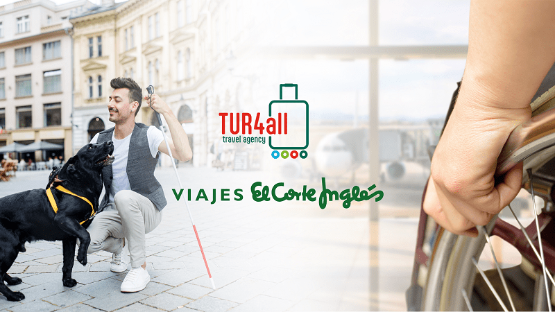 Viajes El Corte Inglés lanza una propuesta pionera de turismo accesible en colaboración con Tur4all Travel