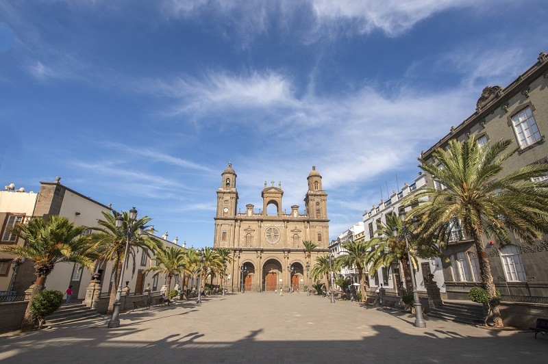 La preciosa Catedral de Las Palmas de Gran Canaria