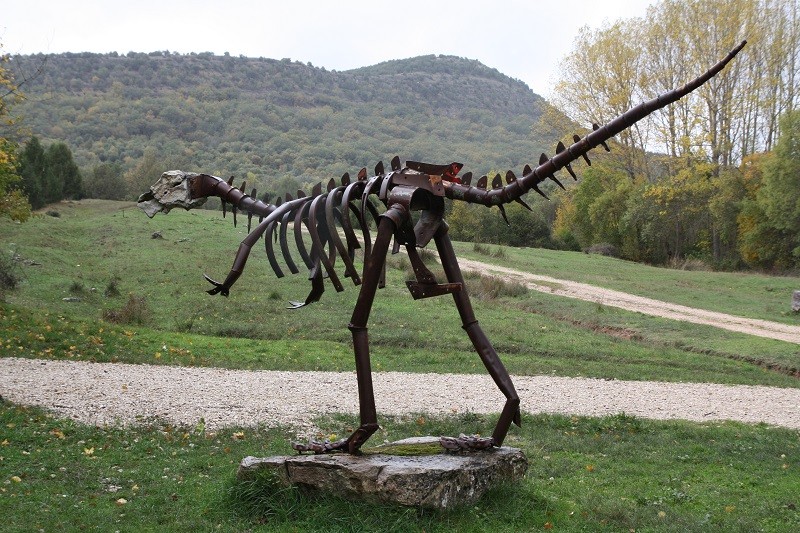 El Sendero de la Imaginación: un pequeño museo al aire libre de esculturas de hierro forjado