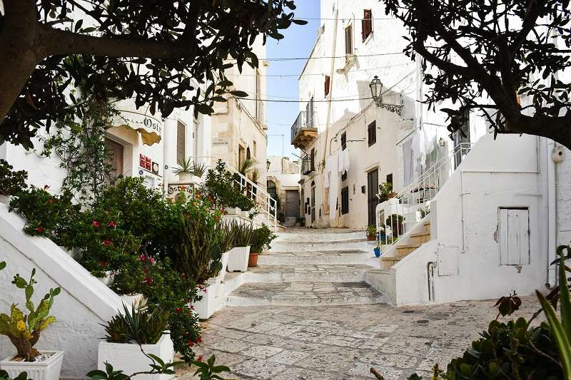 Ostuni, la ciudad blanca de la Puglia
