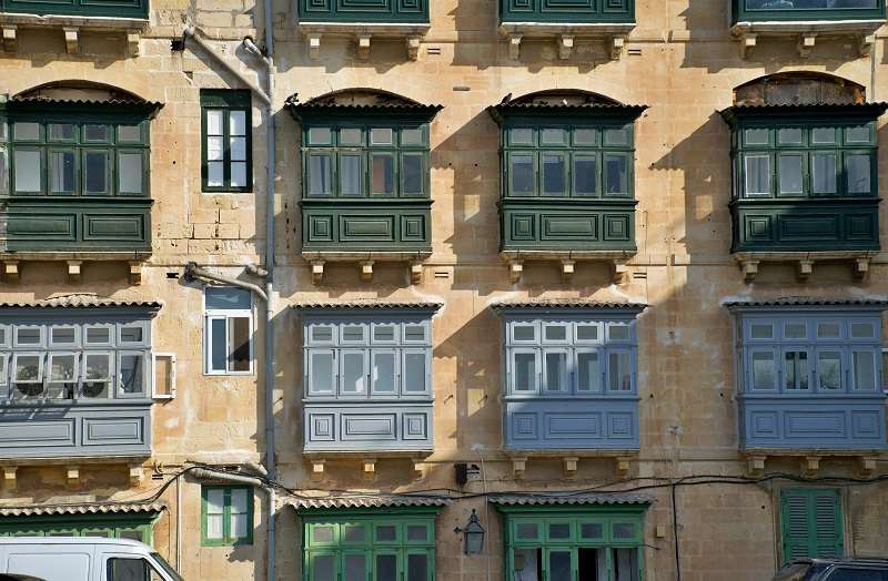 La Valeta se organiza en barrios que reflejan distintos momentos de su historia
