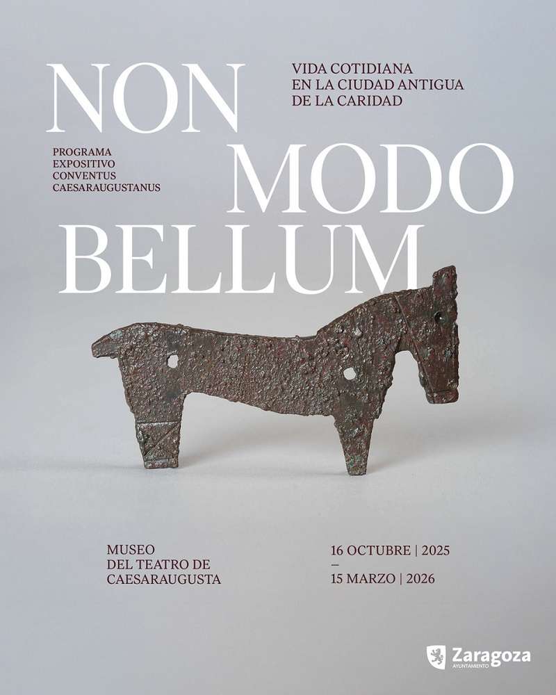 Zaragoza acoge ‘Non modo bellum’: la exposición que revela cómo era la vida cotidiana en la Hispania romana