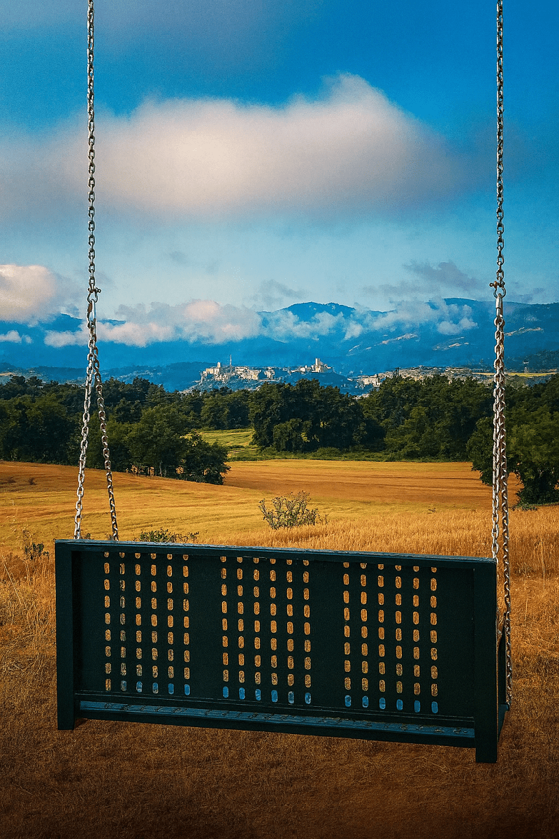 Santocildes: un columpio panorámico en la provincia de Burgos