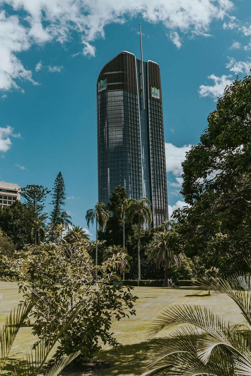 Edificio 1 William Street, un rascacielos de oficinas en Brisbane