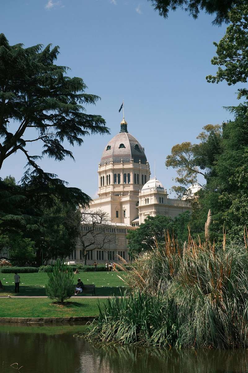 El Royal Exhibition Building en Melbourne, un sitio declarado Patrimonio de la Humanidad por la UNESCO