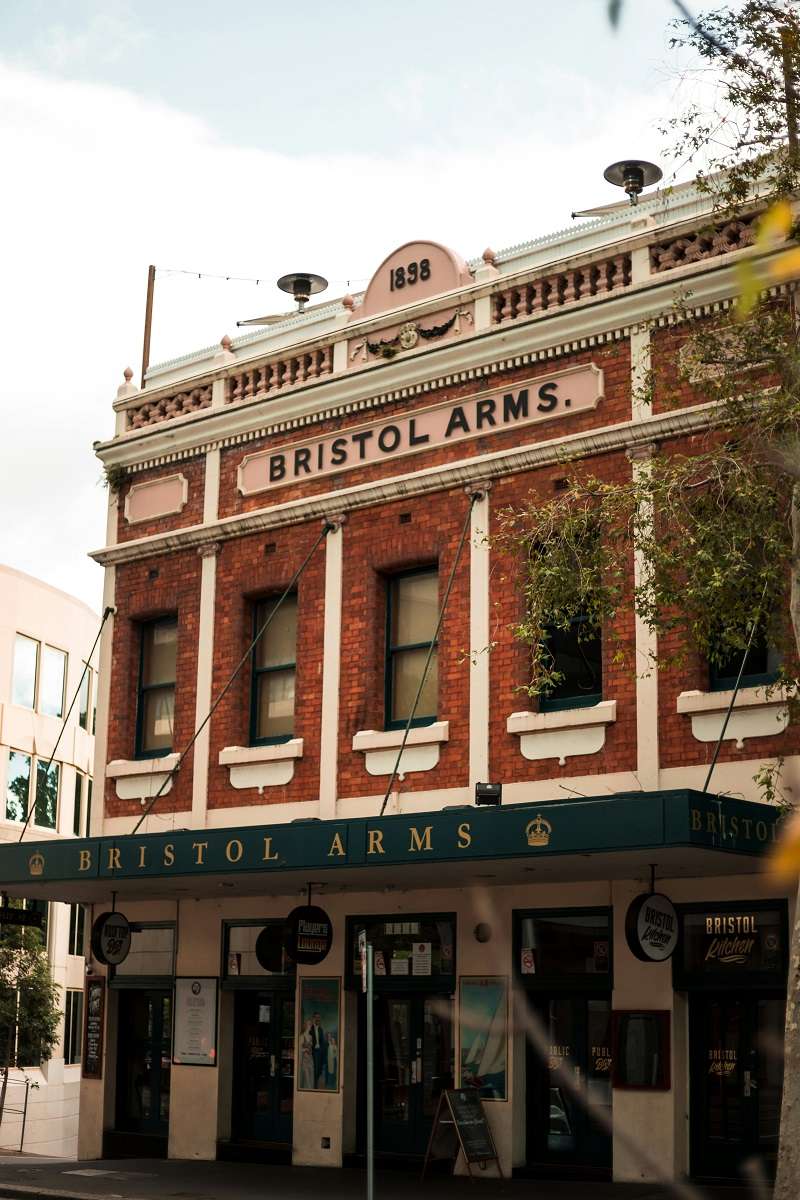 Bristol Arms Hotel, un pub histórico ubicado en Sydney