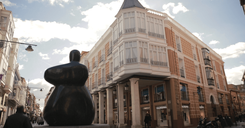 La Calle Mayor de Palencia