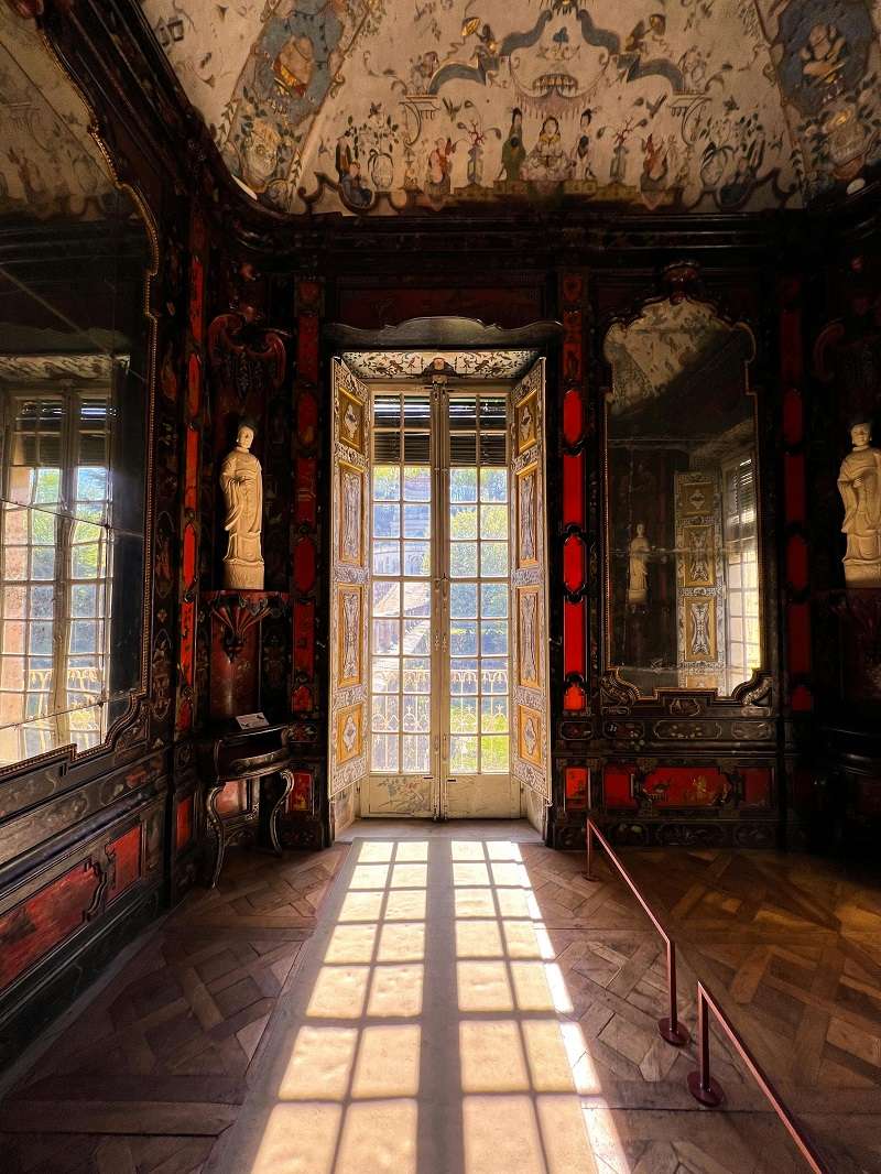 Sala en la Villa della Regina, un complejo histórico ubicado en la colina de Turín