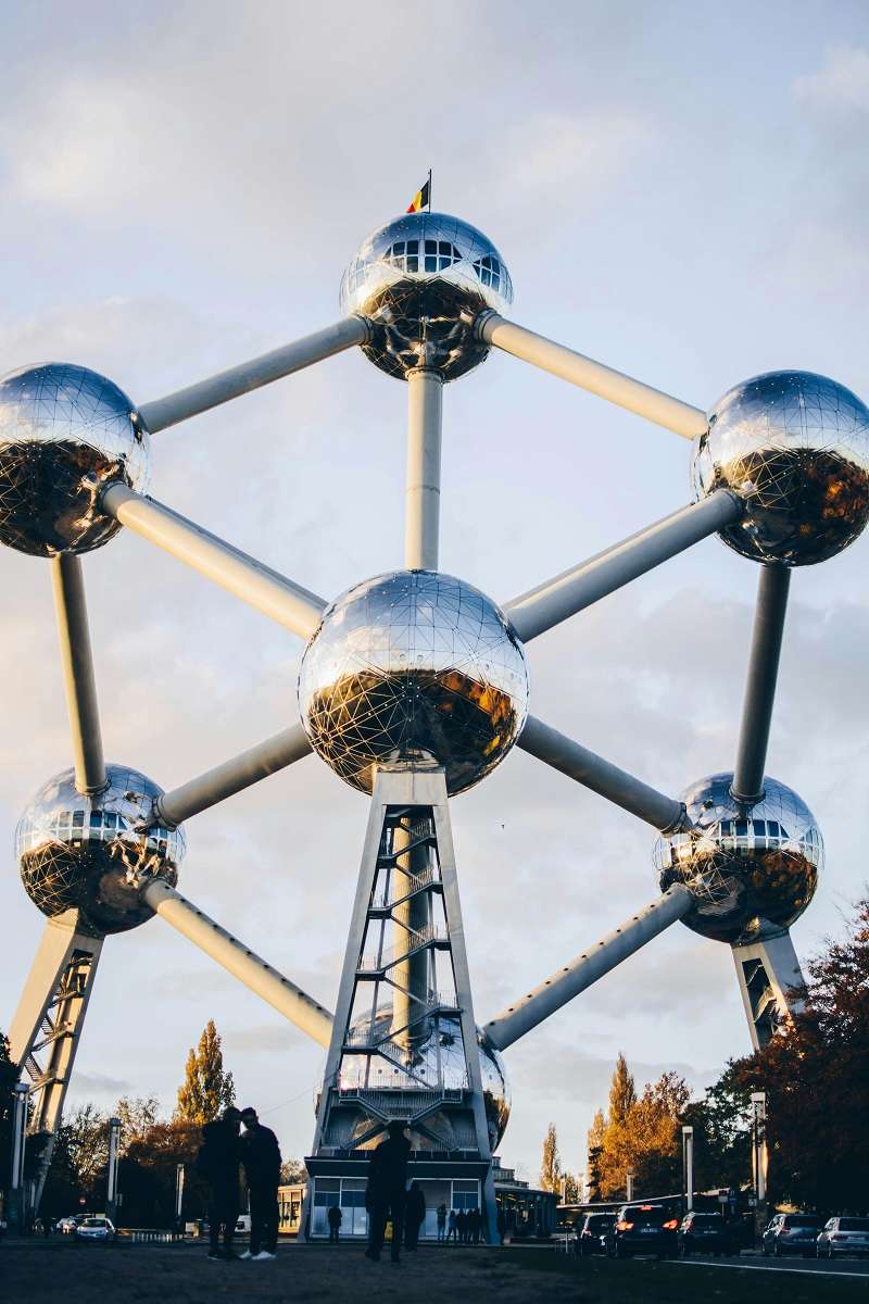 Atomium, un monumento emblemático de Bruselas