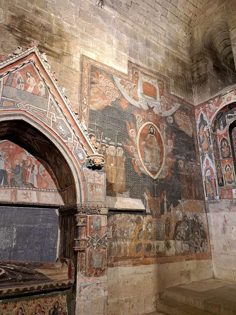 Capilla de San Martín (también llamada Capilla del Aceite) en la Catedral Vieja de Salamanca