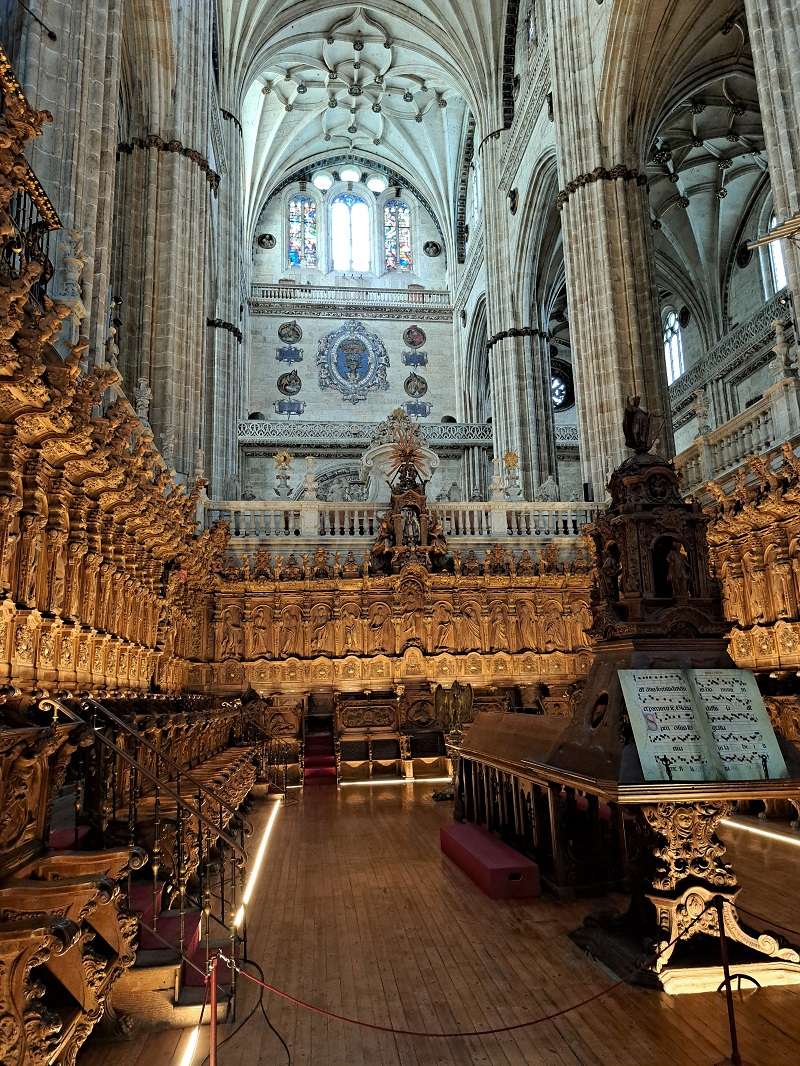 Coro de la Catedral Nueva de Salamanca