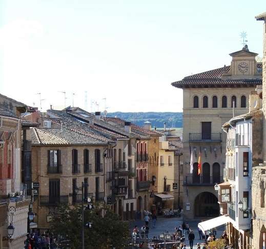 Plaza principal de Olite