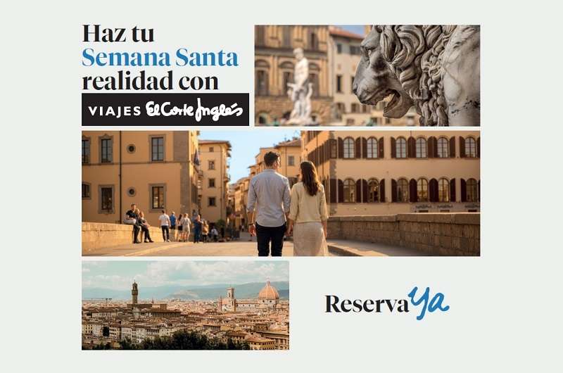 Viajes El Corte Inglés refuerza su programación para Semana Santa y los festivos de primavera