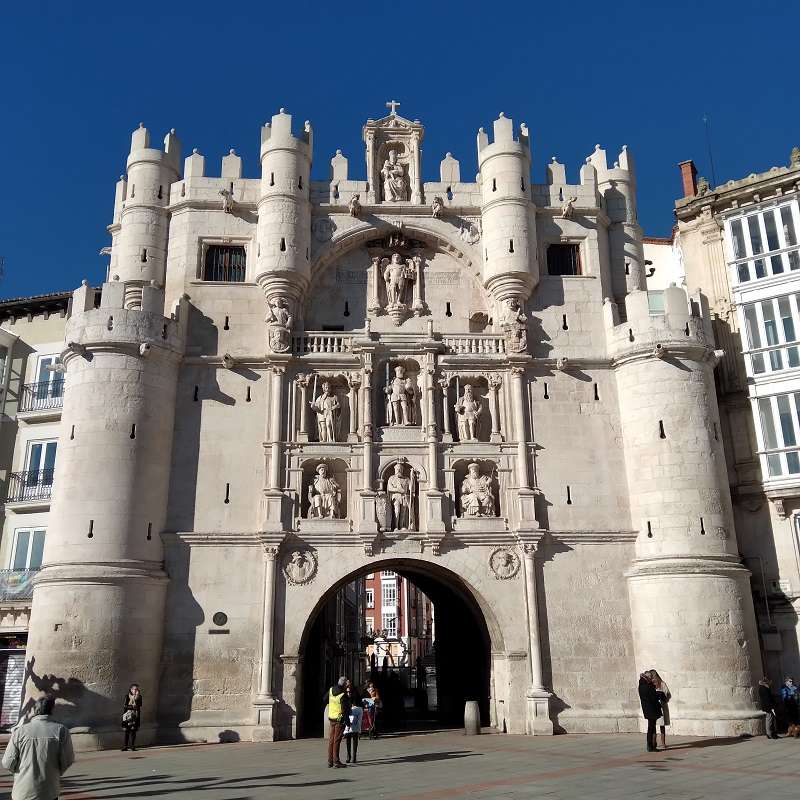 El Arco de Santa María en Burgos