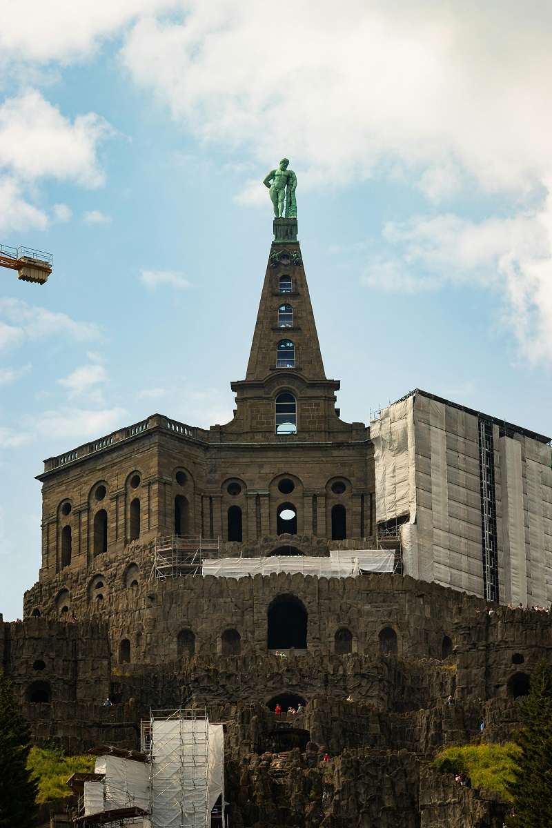 El monumento a Hércules en Kassel