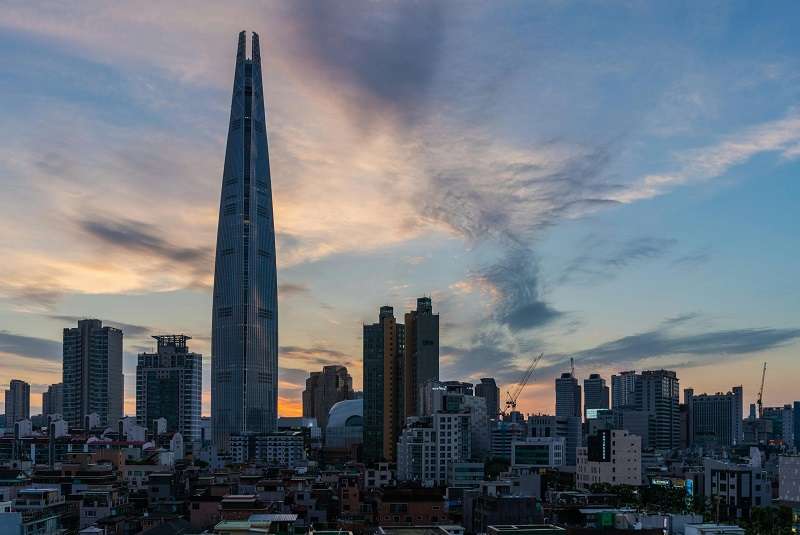 Lotte World Tower en Seúl